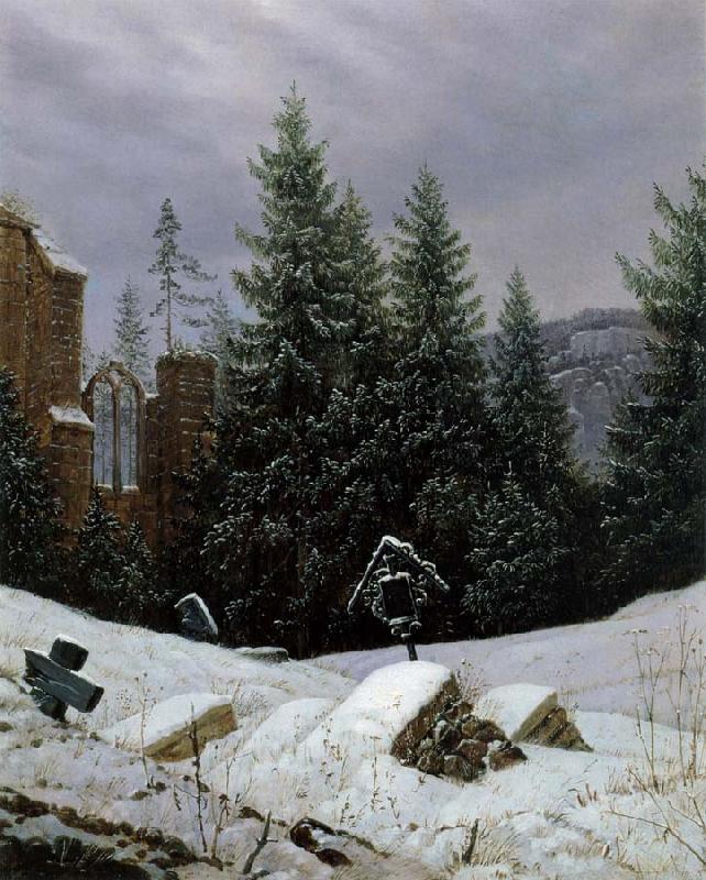 Carl Gustav Carus Cemetery on Mount Oybin